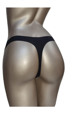 Tanga fara cusaturi negru [1]