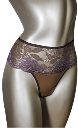 Toate Produsele - Tanga maro/mov
