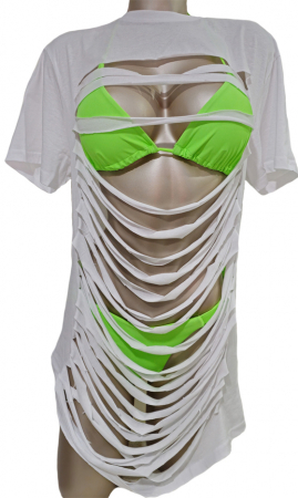 Costume de baie - Tricou rochita plaja