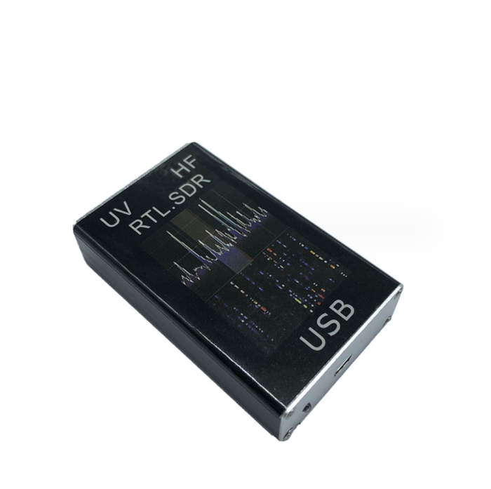 Receiver RTL-SDR USB HF/VHF/UHF 100 kHz–1.7 GHz cu antena si cablu, Software Defined Radio pentru monitorizare spectru [3]