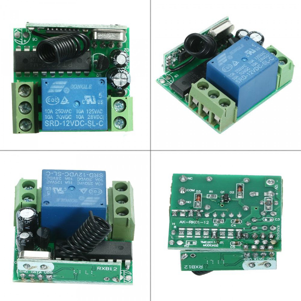 AK-RK01-12 Receptor 433MHz cu un releu si mod de lucru reglabil [2]