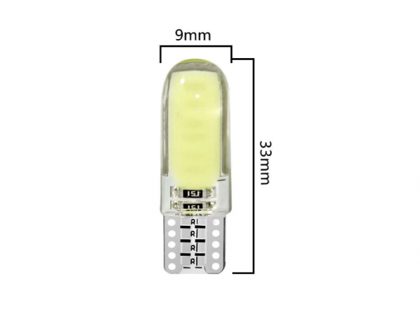 LED auto poziție, 12 V, 12SMD, T10-COB-12-W [2]