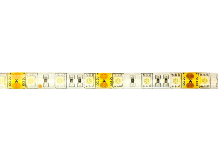 Banda LED SMD 5050, 60 LED/m, 5m, alb rece, 12V, IP65, cu protectie din silicon, produs outlet pentru iluminat tehnic, cu defect optic [4]