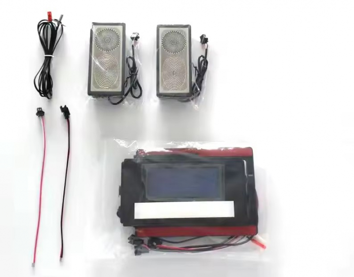 Modul smart oglinda ZX-01, ecran LCD 3.7", touch 6 zone, Bluetooth, dezaburire, control LED, radio FM, 12V, IP44 [2]