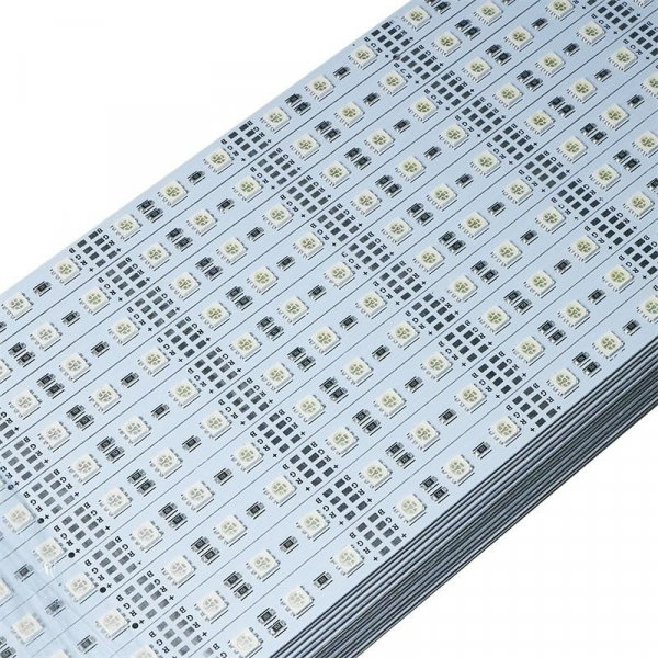 5050 Hard Strip RBG - Banda aluminiu cu LED 5050 RGB, 60 LED/m, 12 V [2]