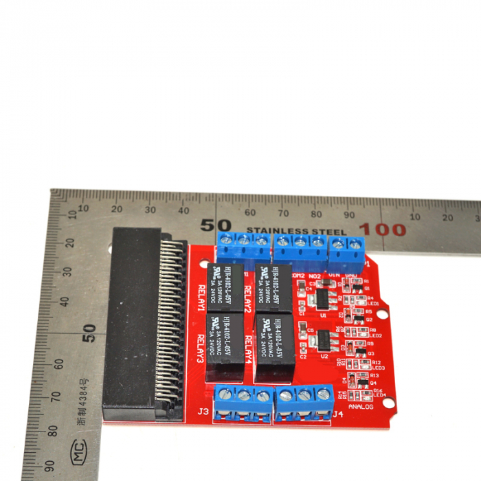Placa de extensie cu 4 relee pentru Micro:Bit OKY6022 [6]