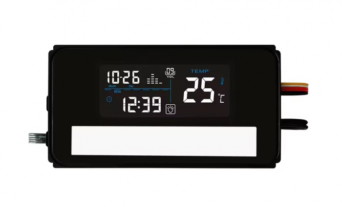 Modul smart oglinda ZX-01, ecran LCD 3.7", touch 6 zone, Bluetooth, dezaburire, control LED, radio FM, 12V, IP44 [1]