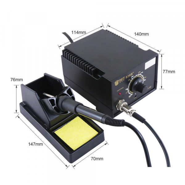 Stație de lipit cu letcon termostatat - BST-936B [2]