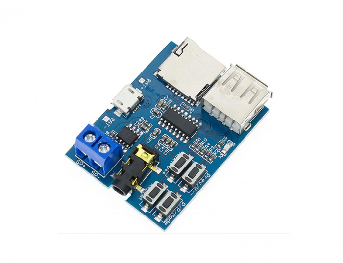 Modul player MP3 cu amplificator 2W, card TF OKY3165-1 [4]
