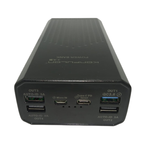 Acumulator extern 40000mAh QC 3.0 PD Konfulon P40Q negru [2]