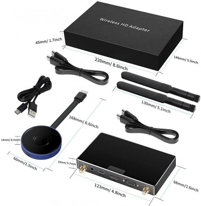 Transmitator / receptor HDTV wireless [4]