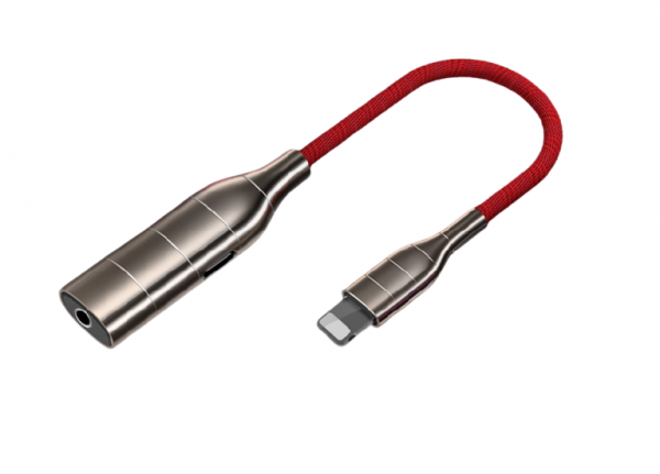 Adaptor Konfulon Z15 Ligtning - Jack mama cu incarcare [3]