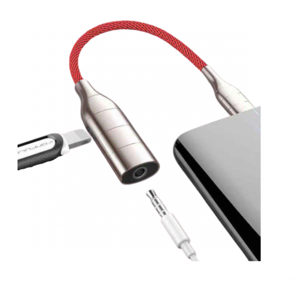 Adaptor Konfulon Z15 Ligtning - Jack mama cu incarcare [2]