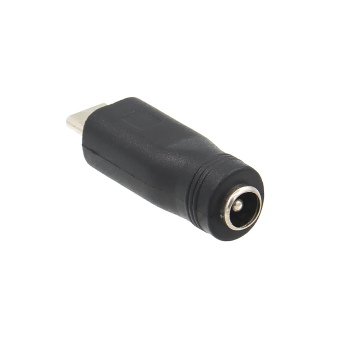 Adaptor alimentare DC mama 5.5x2.1 mm la USB Type-C tata, 5V, pentru telefoane si dispozitive USB-C (USB-C-5.5x2.1) [2]