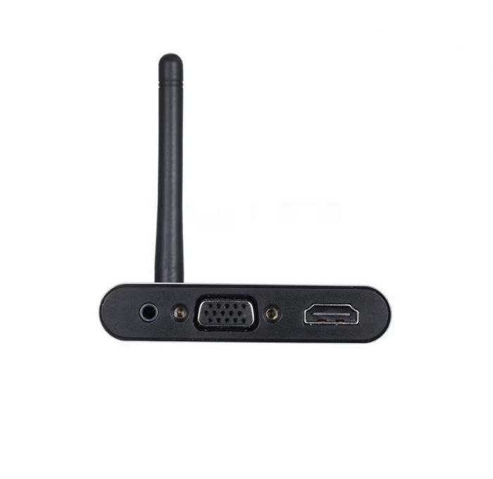Afisaj WiFi VGA (X6W), MiraScreen Display Dongle, Full HD 1080P, Negru [3]