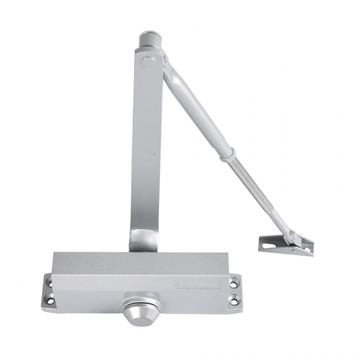 Amortizor hidraulic cu brat pentru usi de 40-85kg, argintiu - Dorrenhaus D600 [3]