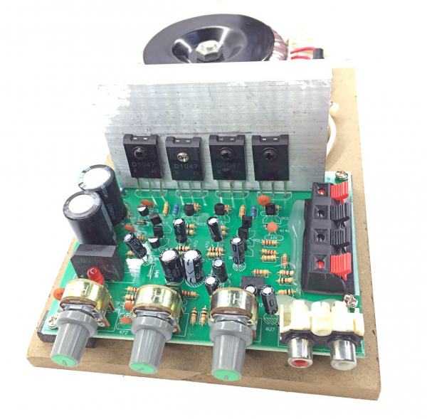 Amplificator audio AC-AMP (2 x 60W) cu traf toroidal [3]