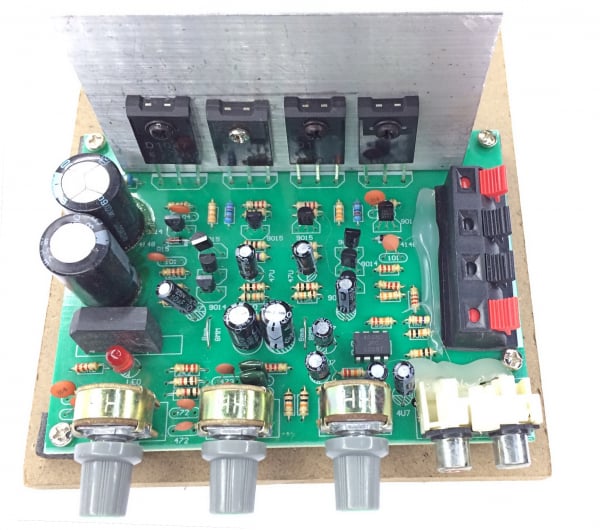 Amplificator audio AC-AMP (2 x 60W) cu traf toroidal [2]