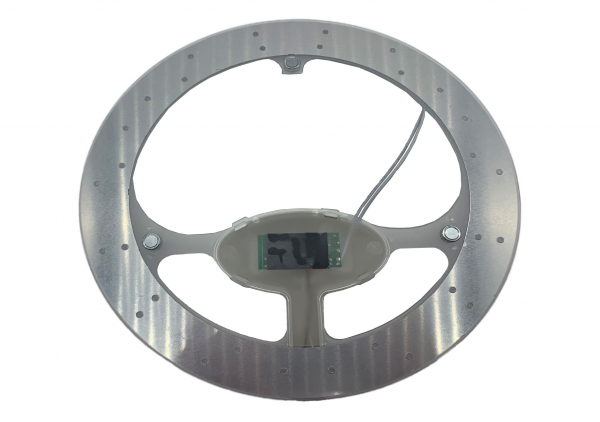 Aplica led alb rece + cald 60w 220vac prindere magnetica rotund 280mm [2]
