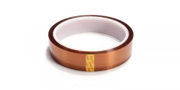 Banda izolatoare termorezistenta autoadeziva poliimida 20mm x 30m 280° C [2]