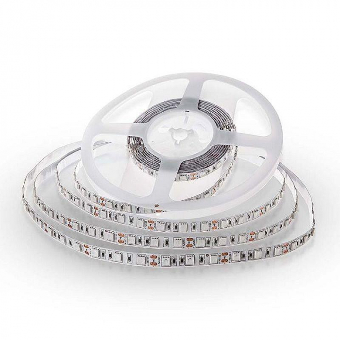 Banda led 5050 60 led/m latime 12mm 12V   CW - alb rece 5050CW-IP67 [1]