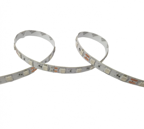 Banda led 5050 60 led-uri pe metru 12v IP20  Galben [3]