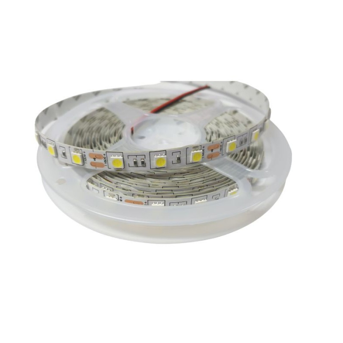 Banda LED alb rece 5050, 12V, 60 LED/m, flexibila, rola 5m [4]