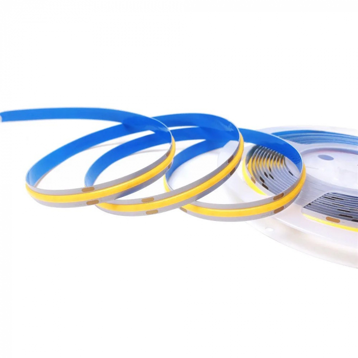 Banda led COB 528 led/m latime 10mm 12V  14W/m 6000K - alb rece, 5m, COB528-6000K [1]