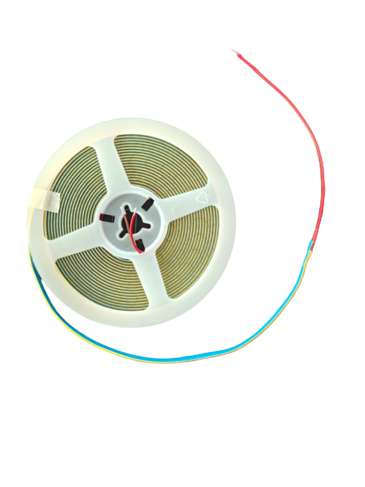 Banda LED COB 12V 5m, 400 LED/m, 5mm, alb neutru 4000K, 7W/m, IP20 pentru iluminat mobilier, vitrine, scafe, decorativ [3]