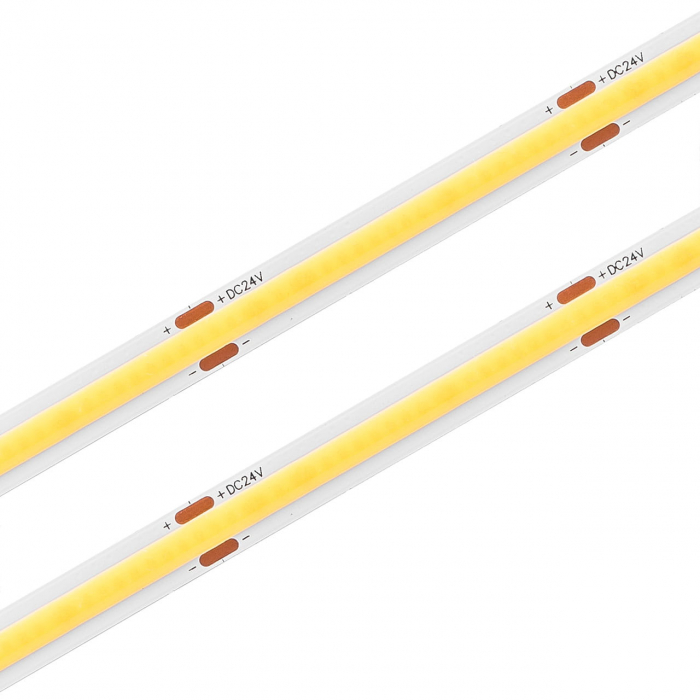 Banda LED COB alb natural, 24V DC, 320LEDs/m, 10m, IP20 [1]