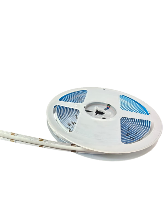 Banda LED RGB 24V DC, 5m, lumina continua fara puncte, 576 LEDs/m, 10W/m, IP20, pentru iluminat decorativ si mobilier [4]