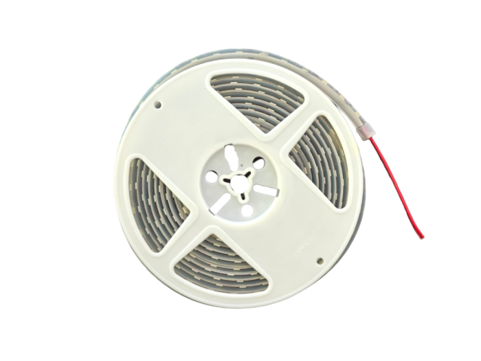 Banda LED SMD 60 LEDs/m, latime 14mm, 4000K (alb natural), 14.4W/m, 24V DC, 5m, IP68 [4]