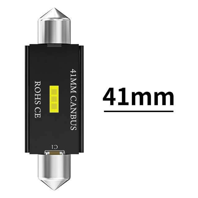 Bec auto C5W Sofit cu 1 led 7020 cu CANBUS 41mm [2]