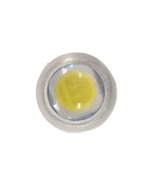 Bec auto led T10 12V alb rece cu lupa transparenta 3030 [2]