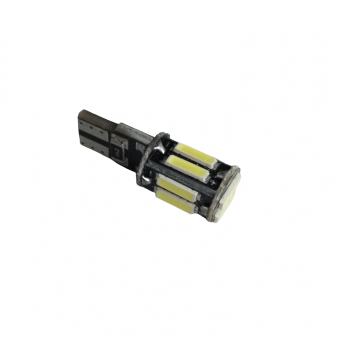 Bec auto T10 PCB cu 10 led-uri 4014 si CANBUS [3]