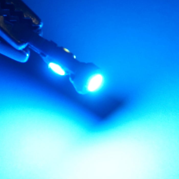Bec auto T5 PCB cu 3 led-uri 3020 ice blue [3]