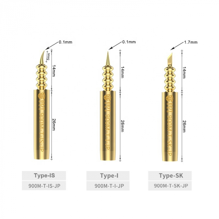 Varf letcon de schimb, set 3 piese BST-900M-T-JP [5]