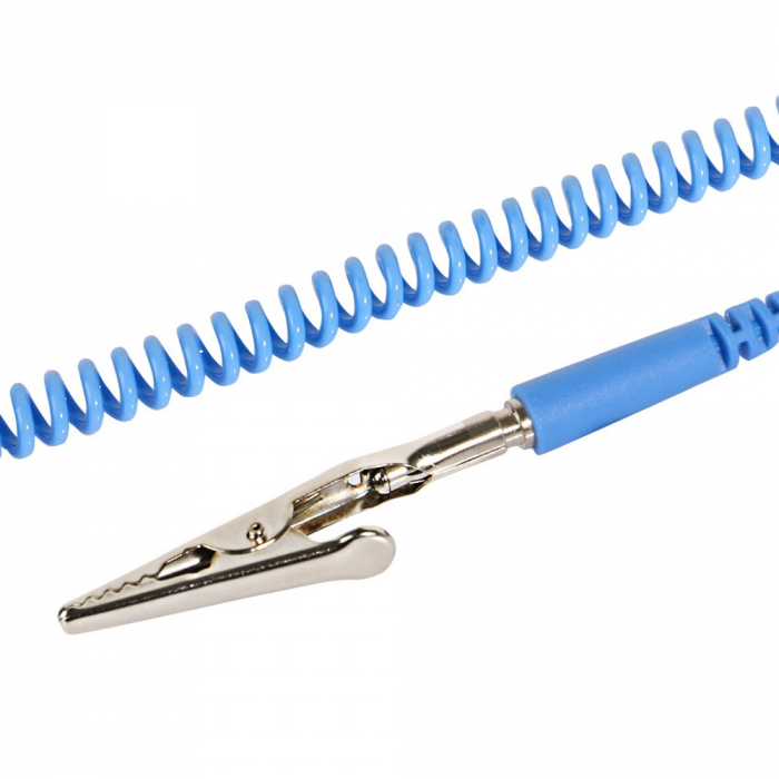 Bratara antistatica pentru mana de nailon cu fibra conductoare BST-ESD [3]