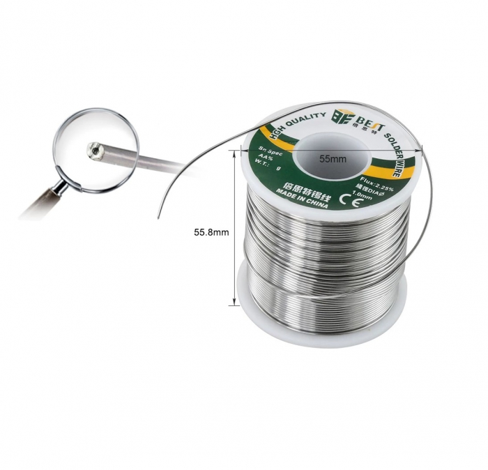 Rola fludor SN60PB40, 0.8mm, 500g BST-tin [2]