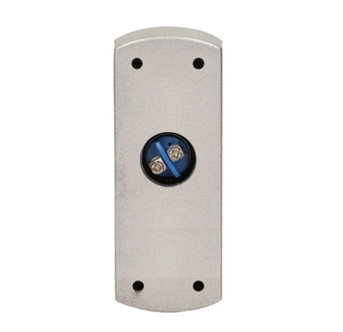 Buton EXIT metalic control acces, SW-51B, aliaj zinc, NO, pentru deschidere usa, montaj aparent [4]