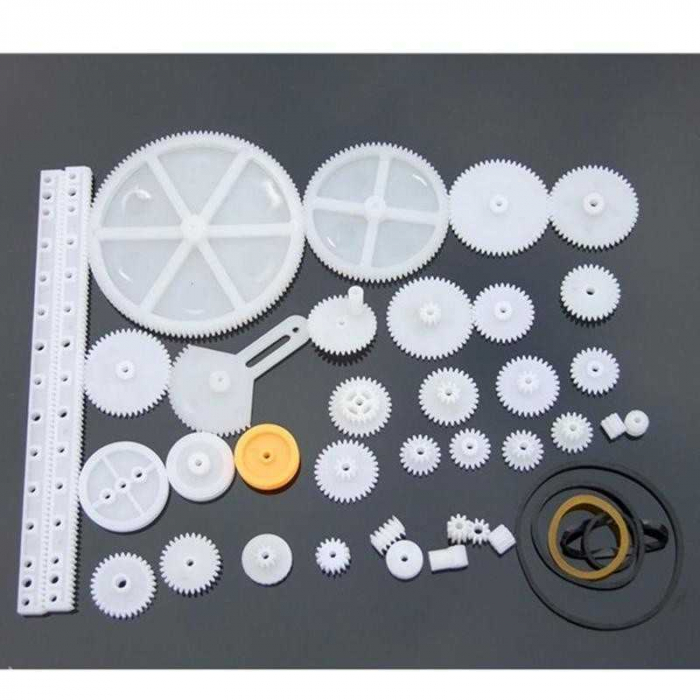 Set 34 roti dintate din plastic pentru hobby OKY0033-1 [2]