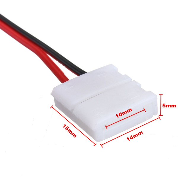 Cablu compatibil cu banda LED 5050 cu 2 clipsuri [3]