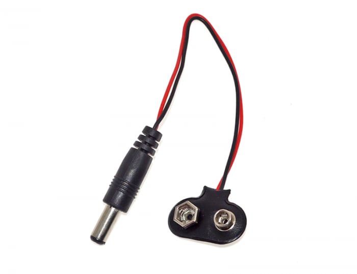 Suport pentru baterie 9V cu conector DC OKY0259 [4]