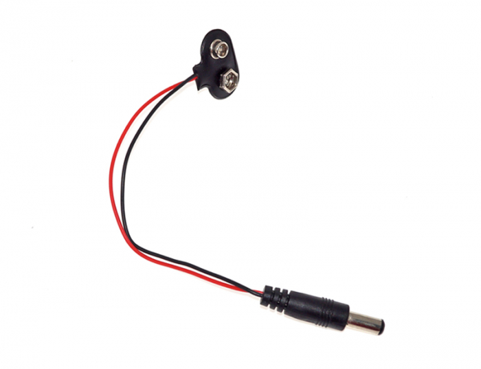 Suport pentru baterie 9V cu conector DC OKY0259 [3]