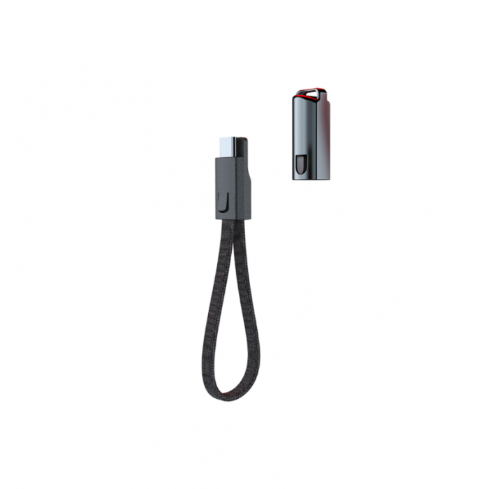 Cablu incarcare telefon USB Type-C DC23 Negru [1]