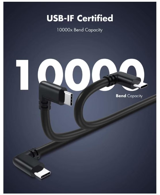 Cablu Oculus Link, Oculus, Kiwi Design, 5m, Negru [2]
