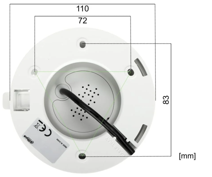 Camera supraveghere Dahua 5MP Dual Light, lentila 2.8 mm, audio bidirectional, IR 40 m, IP67 [3]