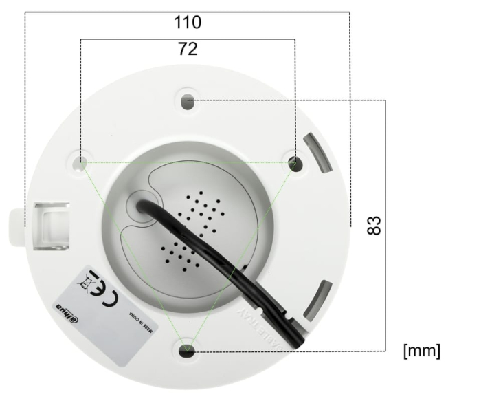 Camera supraveghere Dahua 5MP Dual Light, lentila 2.8 mm, audio bidirectional, IR 40 m, IP67 [3]