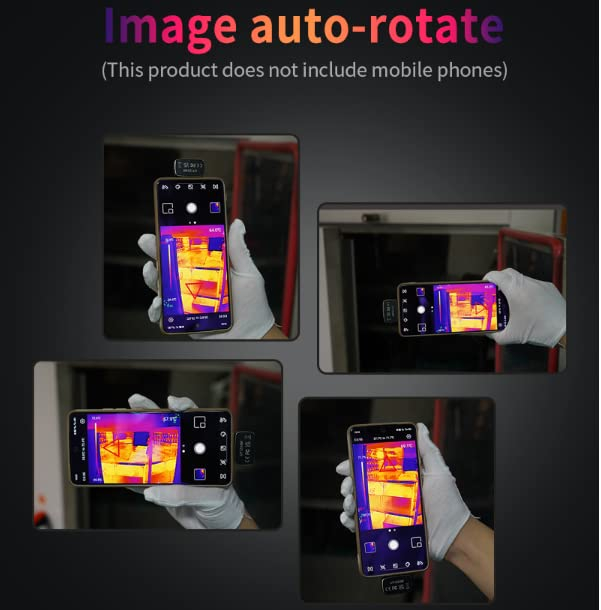 Camera termica UTi260M pentru telefon Android USB-C, 256x192, -20°C-550°C, aplicatie mobila, UNI-T [5]