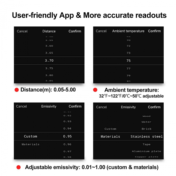 Camera termica UTi260M pentru telefon Android USB-C, 256x192, -20°C-550°C, aplicatie mobila, UNI-T [6]